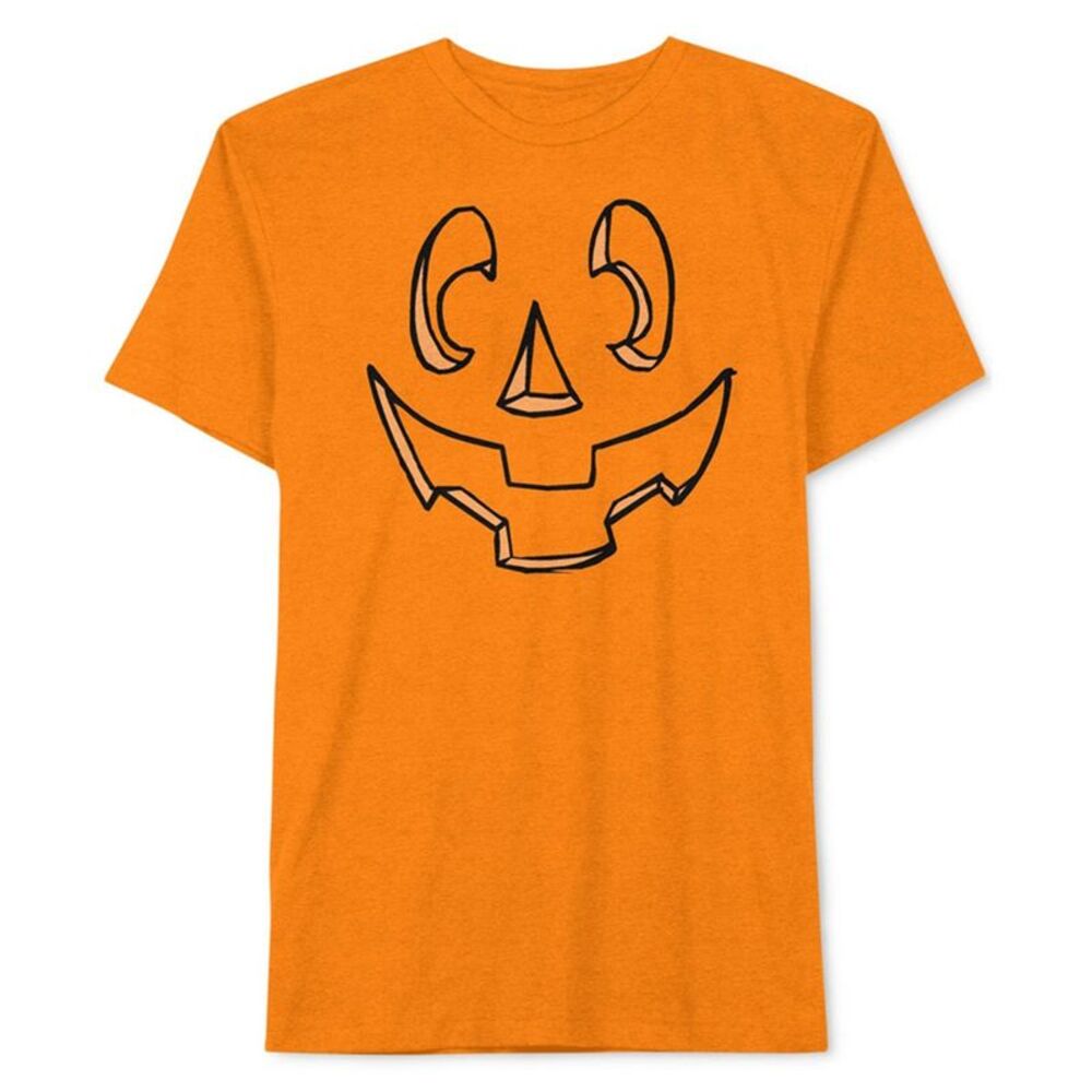 Jem Mens Carved jack-O-Lantern Graphic T-Shirt, NWT